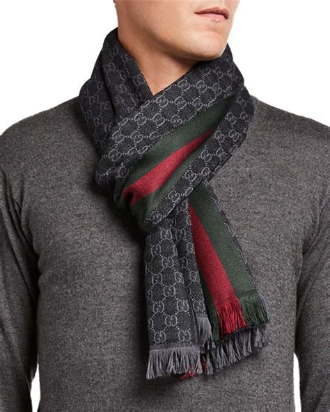 gucci scarf men's|cheap Gucci scarf men.